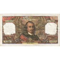 France, 100 Francs, Corneille, 1977, Z.1135, TB+, Fayette:65.57, KM:149f - 100 F 1964-1979 ''Corneille''