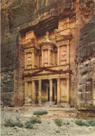 CARTOLINA  PETRA,GIORDANIA-LA CASA DEL TESORO-NON VIAGGIATA - Jordanien