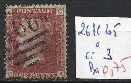 GRANDE-BRETAGNE 26 Planche 205 Oblitéré  Côte 3 € - Used Stamps