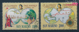 San Marino 1493-1494 (kompl.Ausg.) Gestempelt 1992 Entdeckung Amerikas (10310450 - Oblitérés