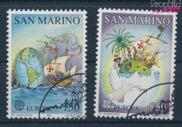 San Marino 1508-1509 (kompl.Ausg.) Gestempelt 1992 Europa (10310446 - Used Stamps