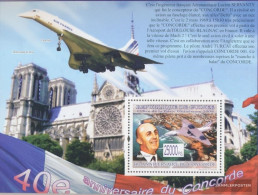 Guinea Miniature Sheet 1692 (complete. Issue) Unmounted Mint / Never Hinged 2009 40 Years Concorde - Guinée (1958-...)