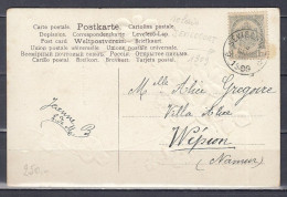 Postkaart Van Seviscourt (sterstempel) Naar Wepion - Postmarks With Stars