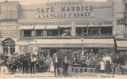 Saint Cloud         92       Café Restaurant Maurice Meyer  Place D'Arme     (voir Scan) - Saint Cloud