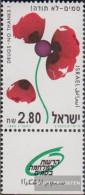 Israel 1269 With Tab (complete Issue) Unmounted Mint / Never Hinged 1993 Drugs - Unused Stamps (with Tabs)