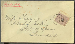 Tobago RARE SG 33a Variety (cover=2000 £) Queen Victoria1897>Trinidad (fiscal BWI British Colonies, Empire West Indies - Trindad & Tobago (...-1961)