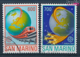 San Marino 1380-1381 (kompl.Ausg.) Gestempelt 1988 Europa (10310593 - Used Stamps