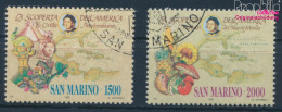 San Marino 1456-1457 (kompl.Ausg.) Gestempelt 1990 Entdeckung Amerikas (10310600 - Used Stamps