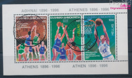Griechenland Block6 (kompl.Ausg.) Gestempelt 1987 Basketball-EM (10309582 - Usati