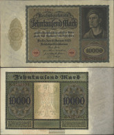 German Empire Rosenbg: 68a, With Unterdruckbuchstabe Used (III) 1922 10.000 Mark - 10.000 Mark