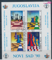 Jugoslawien Block39 (kompl.Ausg.) Gestempelt 1990 Schach-Olympiade (10309540 - Oblitérés