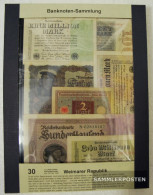 German Empire 30 Different Banknotes  Weimar Republic - Verzamelingen