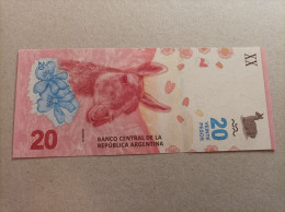 Billete De Argentina De 20 Pesos, Serie A, UNC - Argentina