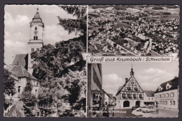 Germany - Krumbach / Schwaben Mehrbildkarte 1962 (N-799) - Krumbach