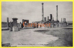 (Batna) TIMGAD  Ruines Romaines Le Forum Côté OUEST - Batna