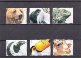 Portugal, (30), Animais Do Zoo De Lisboa, 2001, Mundifil Nº 2792 A 2797 Used - Used Stamps