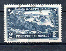 MONACO -- Timbre 2 Francs Rocher De Monaco - Usati