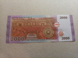 Billete De Siria De 2000 Syrian Pounds, Serie A, Año 2021, UNC - Syria