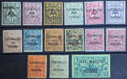 Wallis & Futuna N°1 Au 15* - Unused Stamps