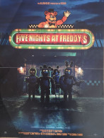 Affiche De Cinéma " FIVE NIGHTS AT FREDDY'S " - Format 40X60cm - Affiches & Posters