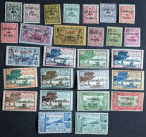 Wallis & Futuna 27 Timbres Entre N°1 Et 91* - Unused Stamps
