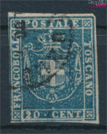 Italien - Toskana 20a Fein (B-Qualität) Gestempelt 1860 Wappen (10285047 - Toscana