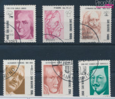 San Marino 1271-1276 (kompl.Ausg.) Gestempelt 1983 Pioniere Der Wissenschaft (10310487 - Used Stamps