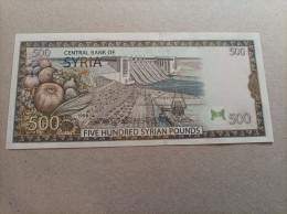 Billete De Siria De 500 Syrian Pounds, Año 1998, Sc/plancha - Syrien