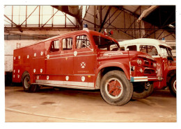 Aalter  FOTO Van Desoto Materiaal Wagen Au Musée De Feu Gedateerd 6 Juli 1985  BRANDWEER POMPIERS - Aalter