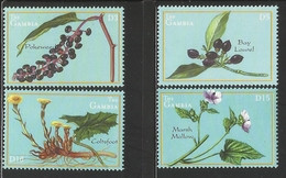 Gambia  2001  Medicinal Plants  Set  MNH - Geneeskrachtige Planten
