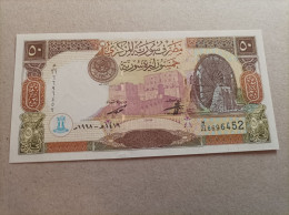 Billete De Siria De 50 Syrian Pounds, Año 1998, UNC - Siria