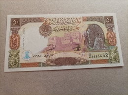 Billete De Siria De 50 Syrian Pounds, Año 1998, UNC - Syrie