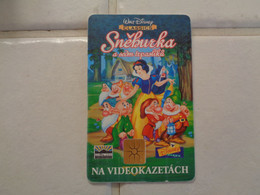 Czech Republic Phonecard - Disney