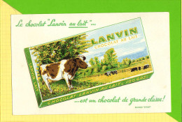 BUVARD & Blotting Paper : LANVIN Chocolat Au Lait - Cacao