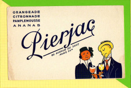 BUVARD & Blotting Paper : Orangeade PIERJAC - Sprudel & Limonade