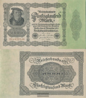 German Empire Rosenbg: 79d, Privatfirmendruck Used (III) 1922 50.000 Mark - 50000 Mark