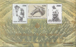San Marino Block10 (complete. Issue.) Unmounted Mint / Never Hinged 1986 Chinese Art - Ungebraucht