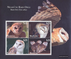 Niuafo Ou - Island Block44 (complete Issue) Unmounted Mint / Never Hinged 2012 Schleiereule - Isla  Del Príncipe Eduardo