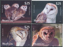 Niuafo Ou - Island 479-482 (complete Issue) Unmounted Mint / Never Hinged 2012 Schleiereule - Prince Edward (Island)