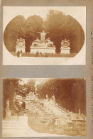 Saint Cloud    92   2 Vues De St Cloud  Et 1 Photo 10x8 Cm Cliché De 1890.Descente De Nuit Ds Le Calvados  (voir Scan) - Saint Cloud