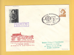 1973 Nicolaus Copernicus - Stagecoach Mail_ZOL_07_SZTUM - Briefe U. Dokumente