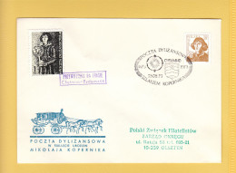 1973 Nicolaus Copernicus - Stagecoach Mail_ZOL_14_CHELMNO - Covers & Documents