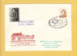 1973 Nicolaus Copernicus - Stagecoach Mail_ZOL_21_LODZ - Covers & Documents