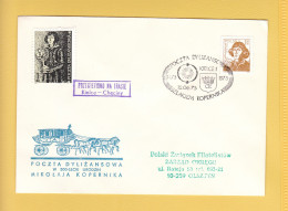 1973 Nicolaus Copernicus - Stagecoach Mail_ZOL_28_KIELCE - Covers & Documents