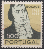 1966 Portugal ° Mi:PT 1023, Sn:PT 991, Yt:PT 1004, Manuel Maria Barbosa Du Bocage - Oblitérés