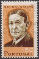 1966 Portugal ° Mi:PT 1016, Sn:PT 984, Yt:PT 997, Antonio Egas Moniz (1874-1955) Neurologist - Usado