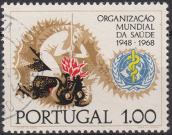1968 Portugal ° Mi:PT 1057, Sn:PT 1025, Yt:PT 1038, Man Slays Dragon, Mann Tötet Drache - Used Stamps