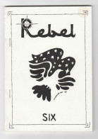 BLAKE'S SEVEN  Fanzine REBEL 6,  1989 Blakes 7 - Adapté à L'Écran