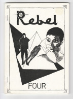 BLAKE'S SEVEN  Fanzine REBEL 4,  1988 Blakes 7 - Adattamenti Televisivi