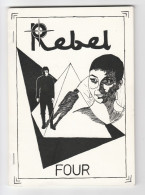 BLAKE'S SEVEN  Fanzine REBEL 4,  1988 Blakes 7 - Science Fiction